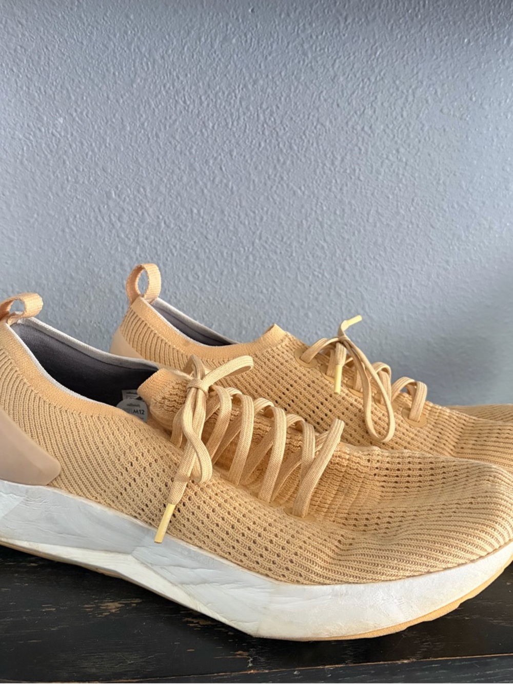 allbirds Men's Athletic Shoes in Lux Beige size 12 Tree Flyer Sneakers